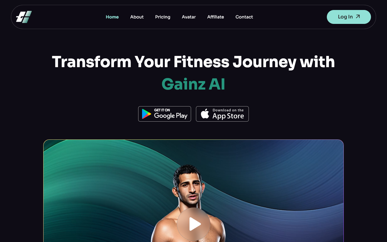 Gainz AI - Personalized Fitness Training with Virtual Athlete Avatars