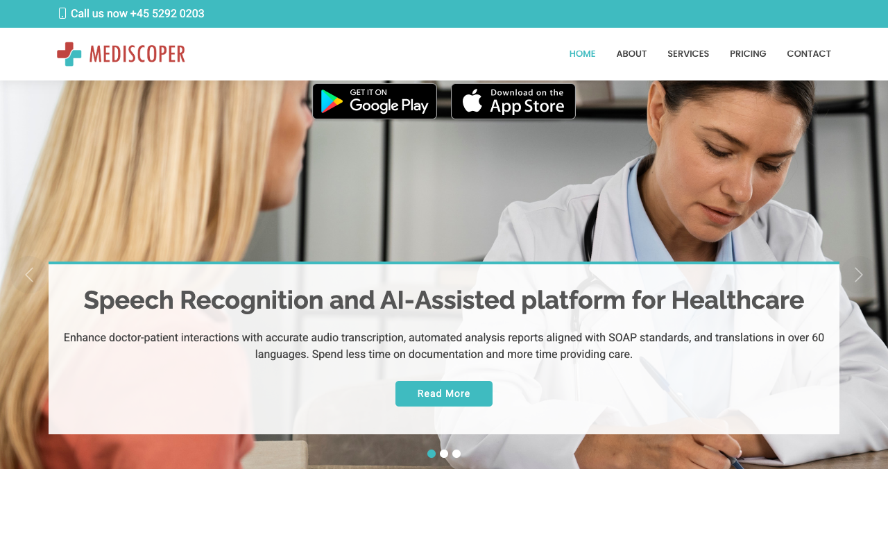 MediScoper - Enhancing Patient-Doctor Sessions with AI Analysis and Diagnosis