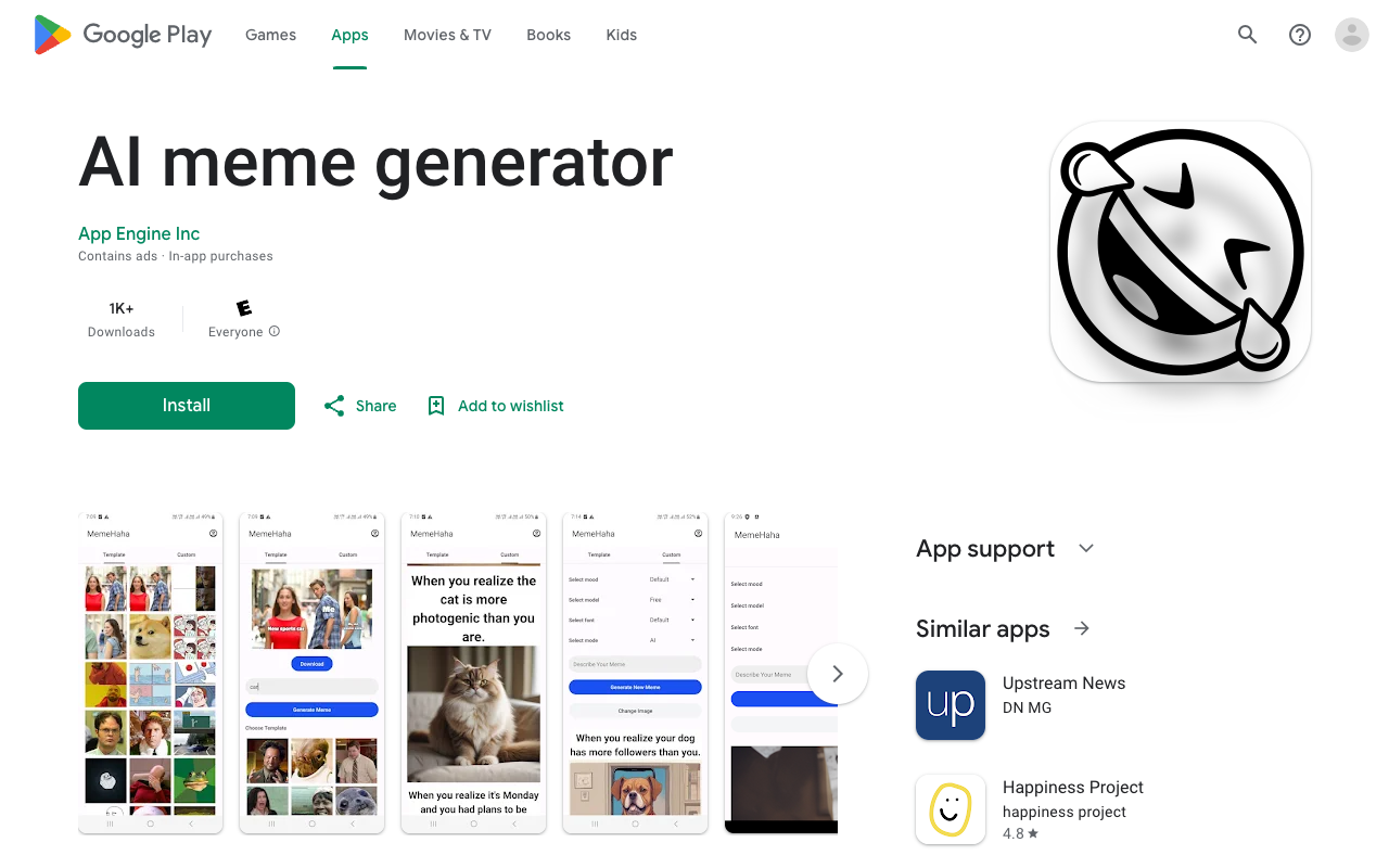 MemeHaha - AI meme generator for Creative Meme Making