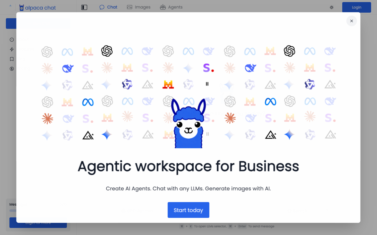 Alpaca Chat - Your all-in-one workspace for AI tasks