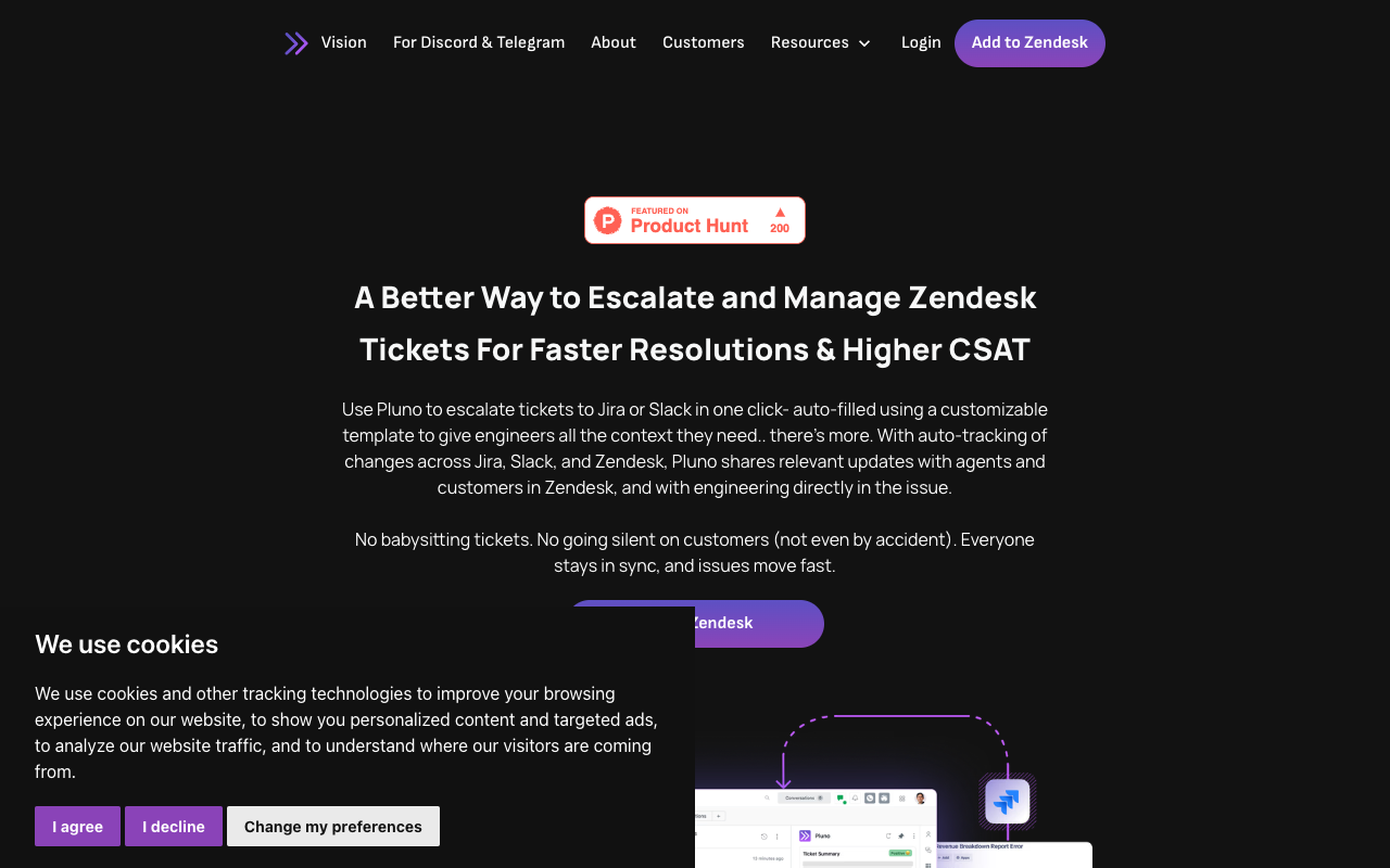 Pluno - Smart Zendesk Ticket Escalation to Improve Customer Support