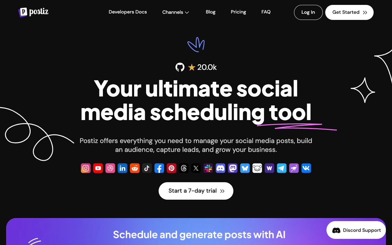 Postiz v2 - Your Ultimate AI Social Media Scheduling Tool