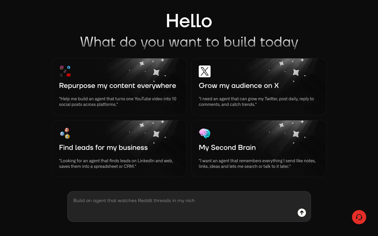 Creation Studio 1.0 - Build AI agents through conversation