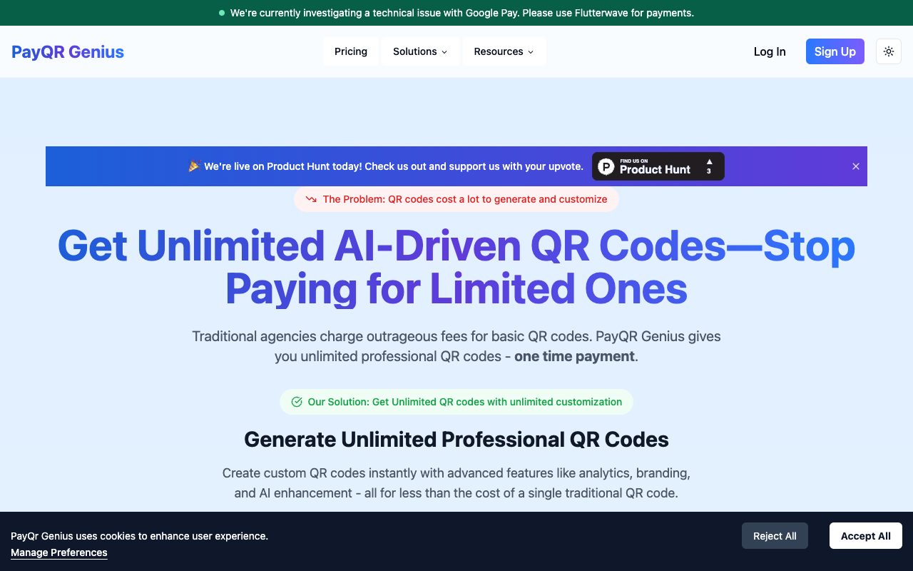 PayQR Genius - Create Custom QR Codes Quickly and Easily