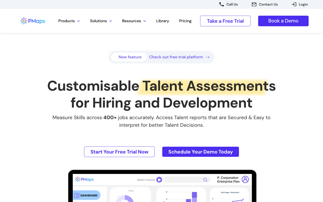 PMaps - Your AI-powered tool for talent assessment and hiring