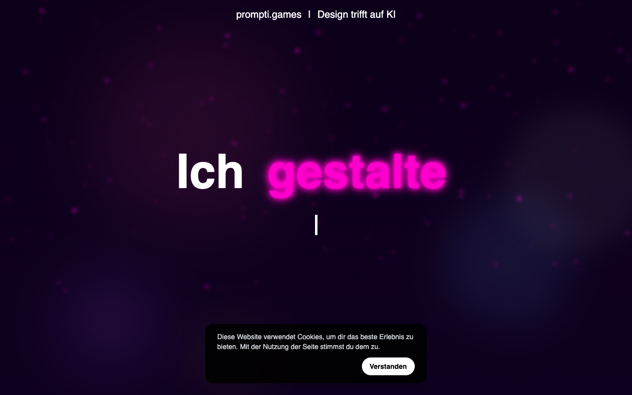Prompti Games - A fun place to play and share AI mini-games