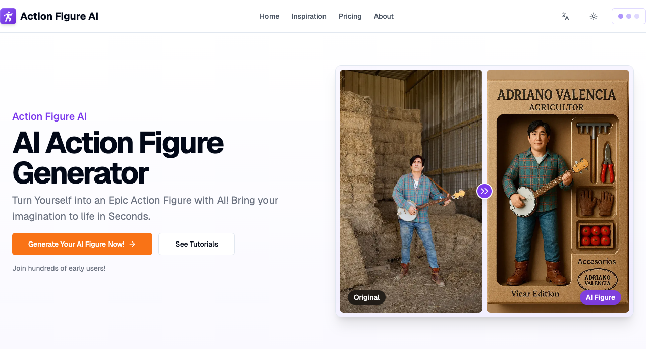 Action Figure AI - Create Your Own Awesome Action Figure!