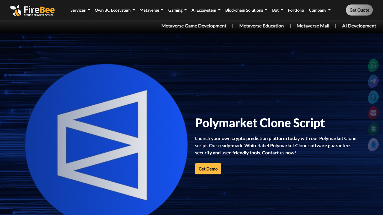 Polymarket Clone - A ready-to-use crypto betting platform