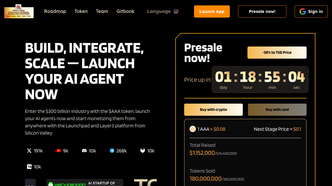 Silicon Valley AI Agents Launchpad - A platform to automate and scale AI agents