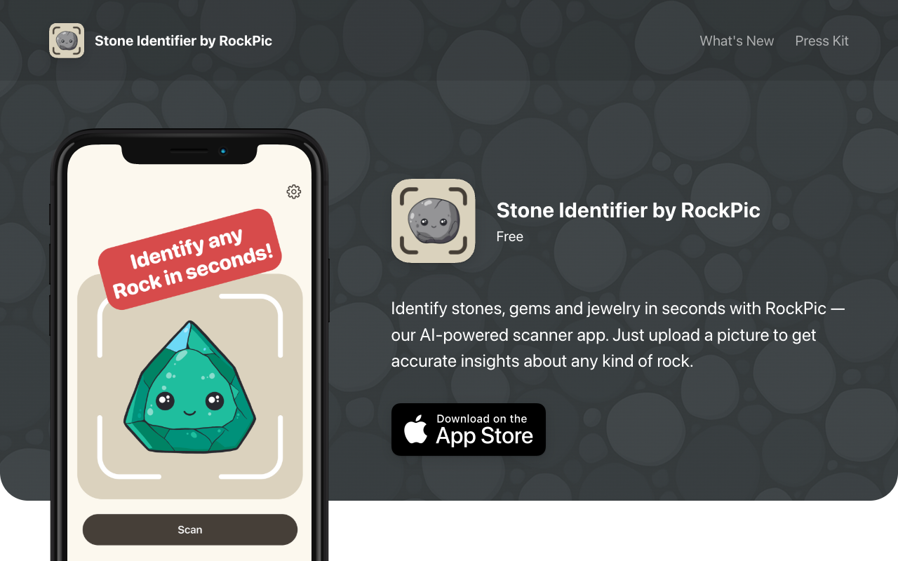 RockPic - Instantly identify all kinds of rocks