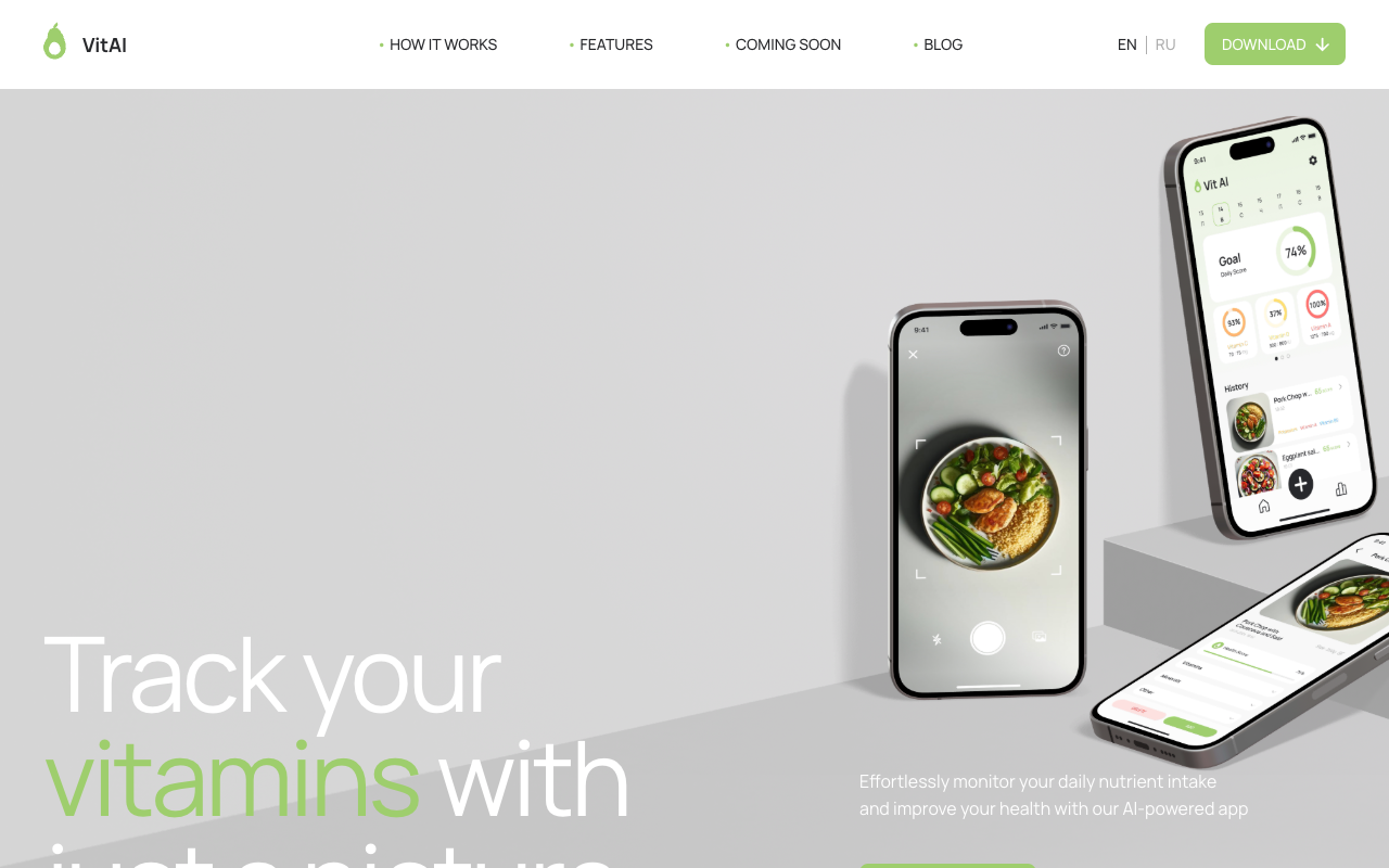 VitAI - Your smart helper for tracking vitamins!
