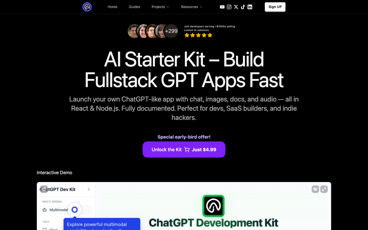 ChatGPT Development Kit - Build Your Own AI Apps Easily