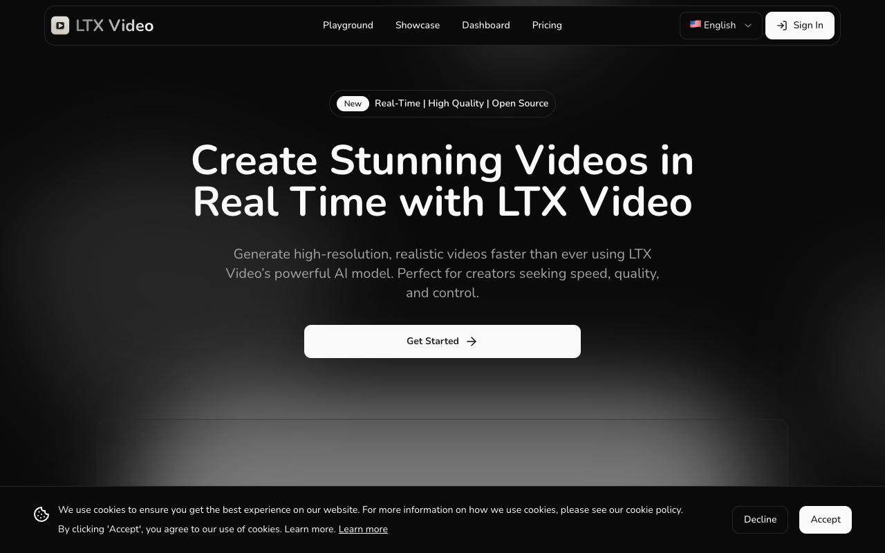 LTX-Video - Create High-Quality Videos Quickly with AI