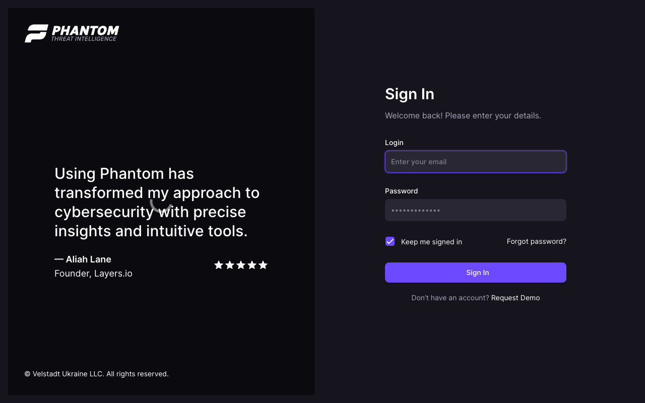 Phantom - Your AI tool for staying safe from cyber threats