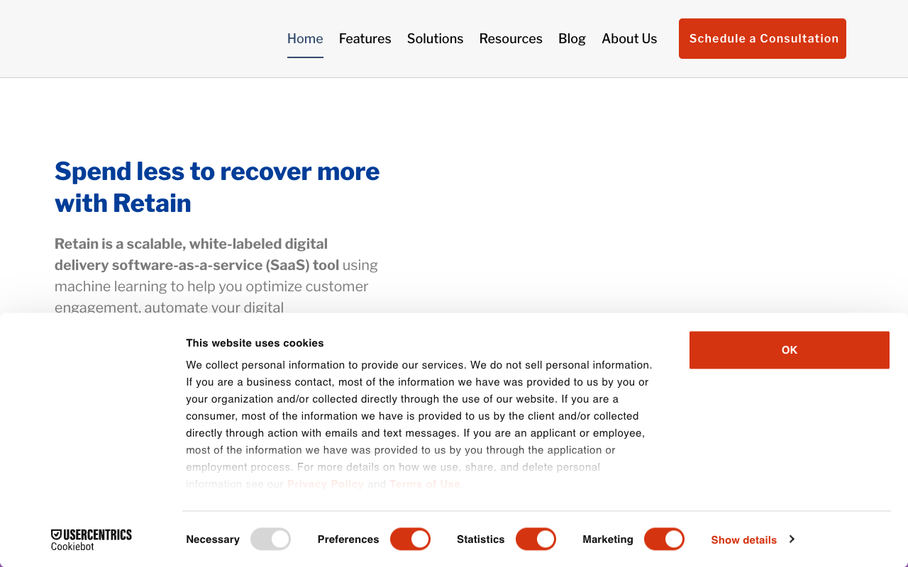 Retain - A smart tool to help you talk to customers better