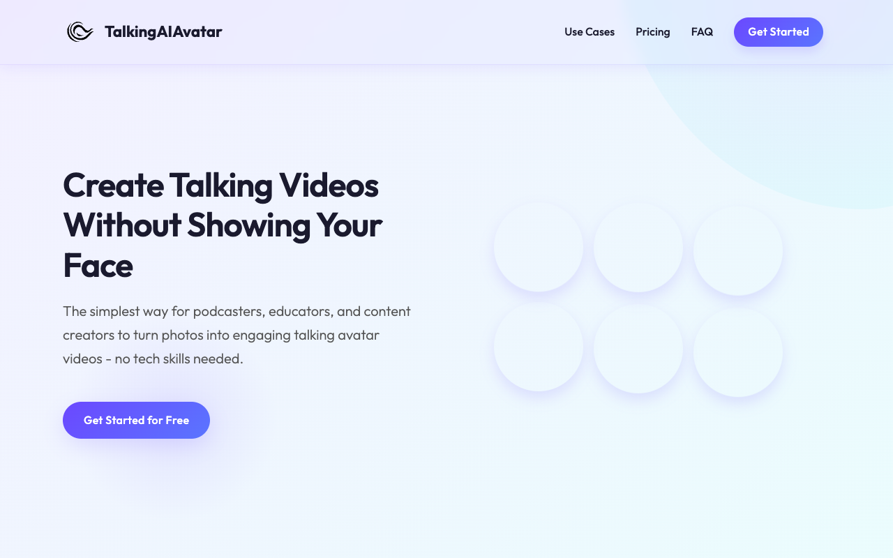 Talking AI Avatar - Make Videos with Talking Pictures Fast
