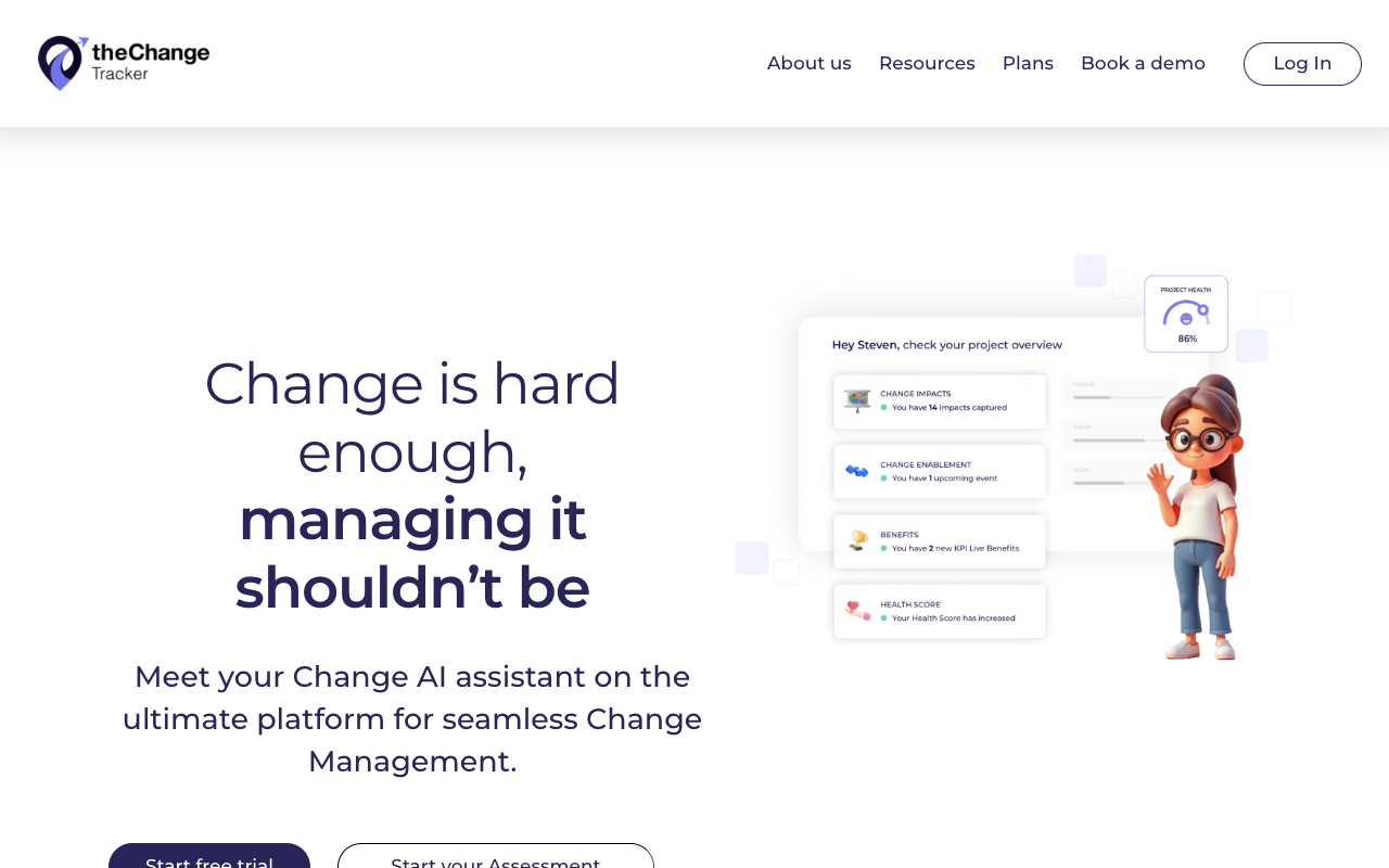 theChangeTracker - Make change easy with AI tools