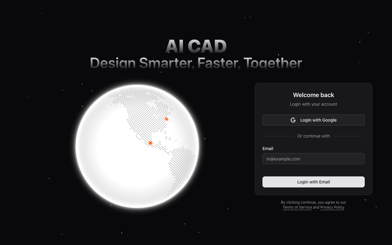 AI CAD - Cloud-based design tool for teamwork