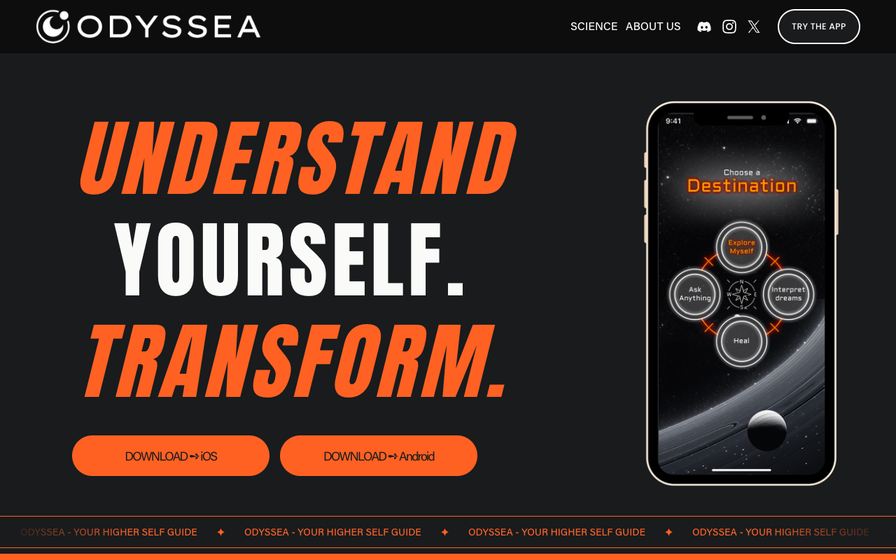 Odyssea - A fun way to understand your mind