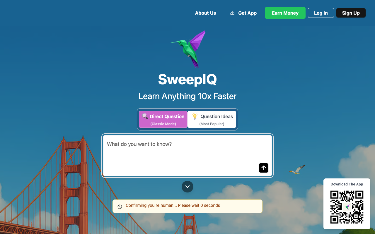 SweepIQ - The best AI tutor for effortless learning