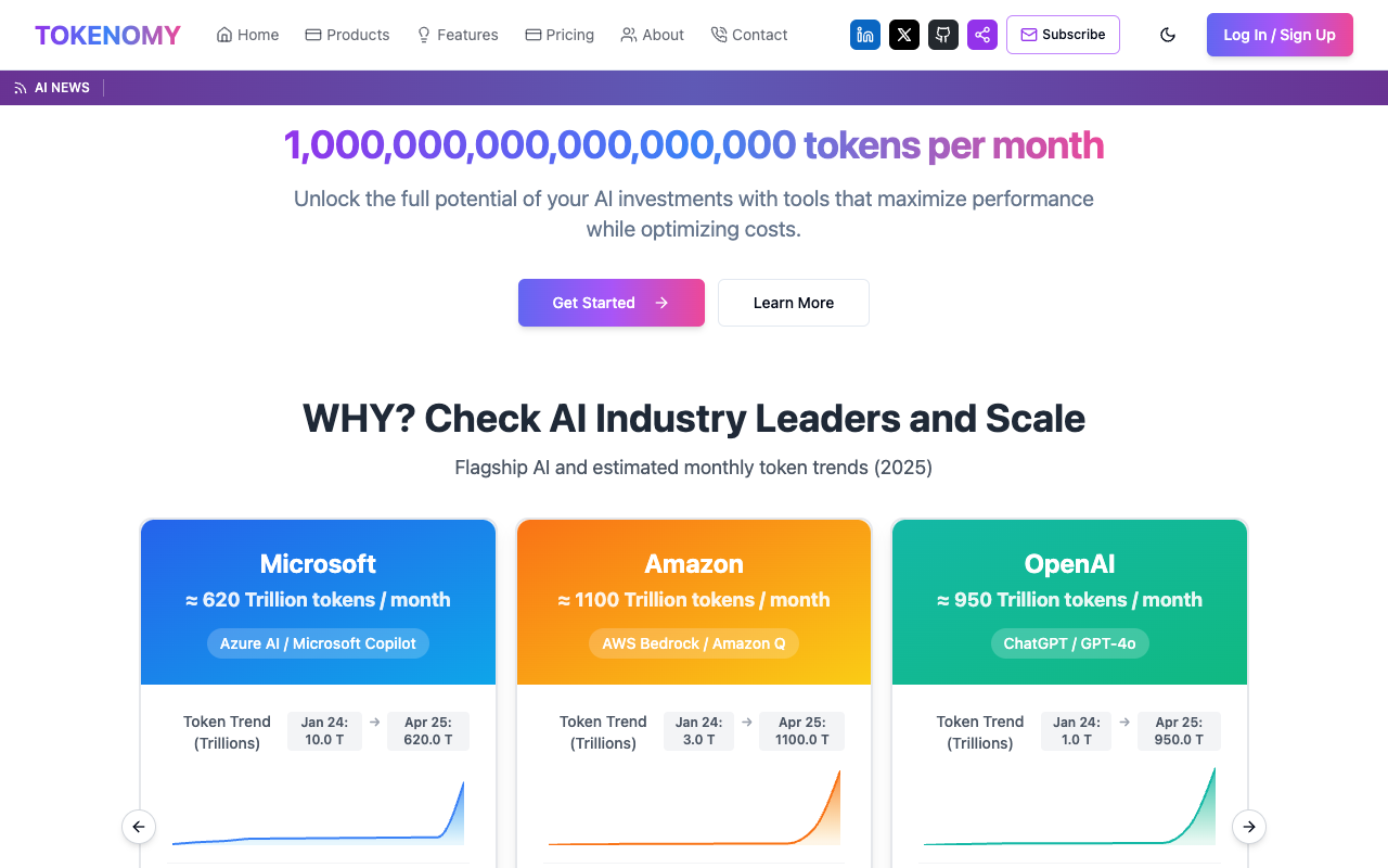 Tokenomy - See your LLM token bill before you hit send