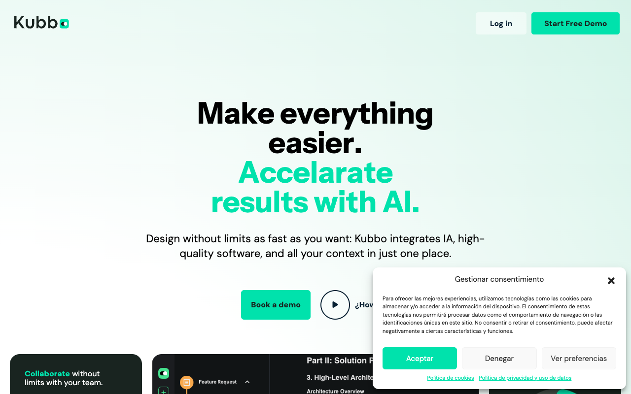 Kubbo AI - Make software design easy and fast with AI