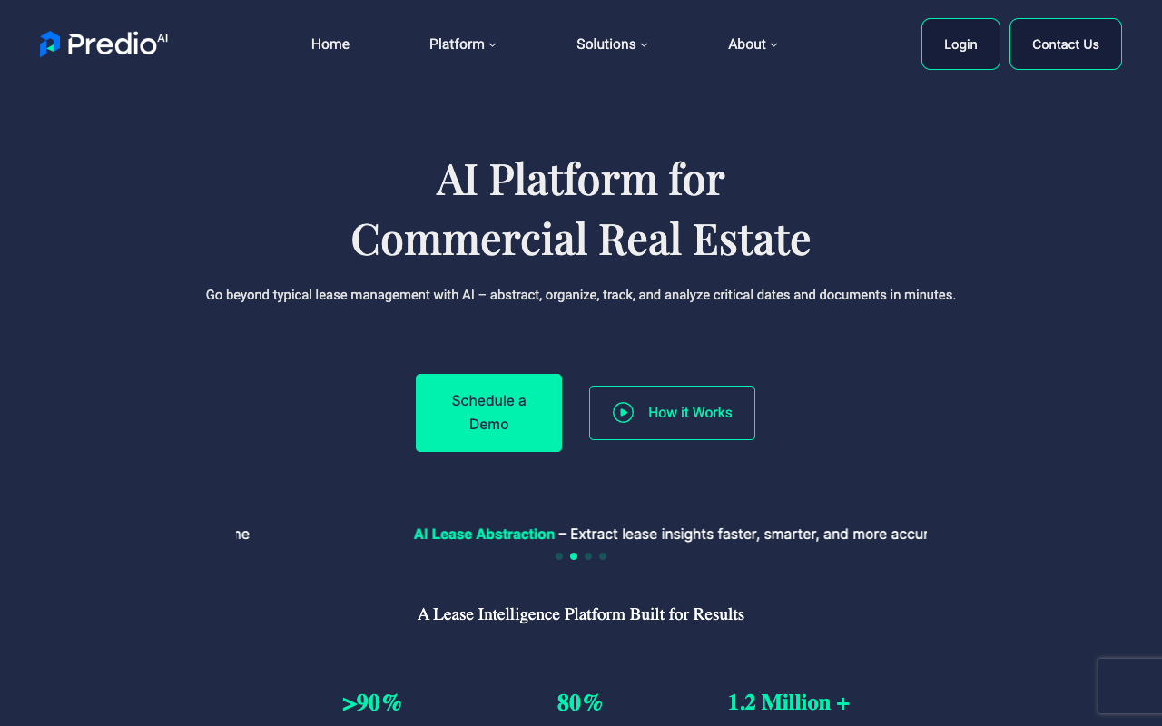 PredioAI - Smart AI tools for managing commercial real estate