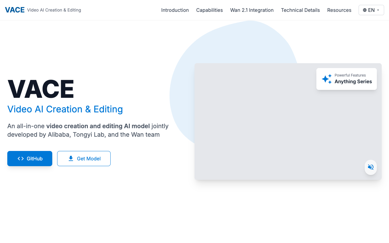 VACE - The ultimate AI for making and editing videos