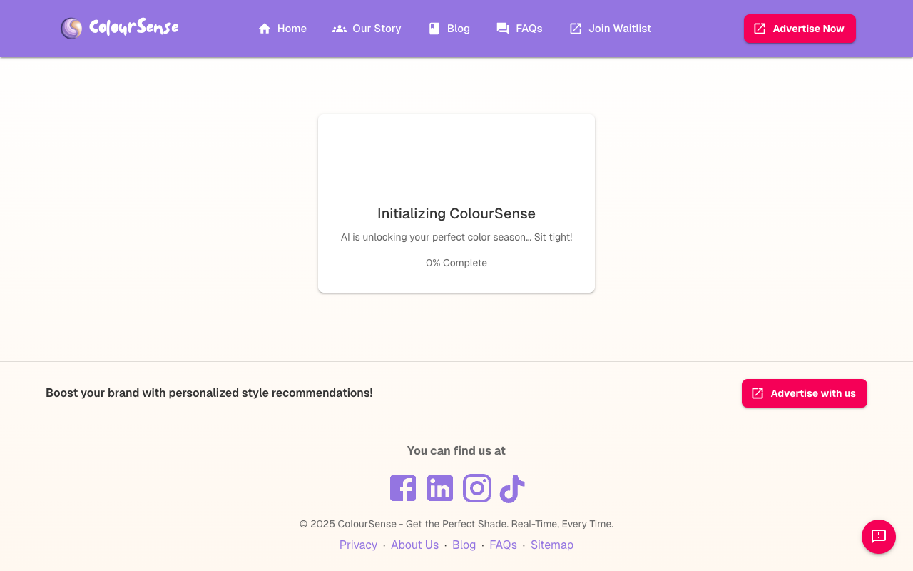 ColourSense - Discover the perfect colors for your skin instantly