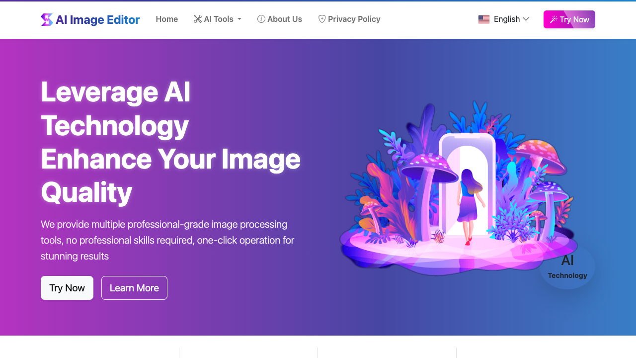 AI Image Editor - A fun tool to make pictures better