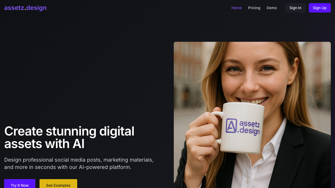 Assetz.Design - Create and edit digital assets easily with AI