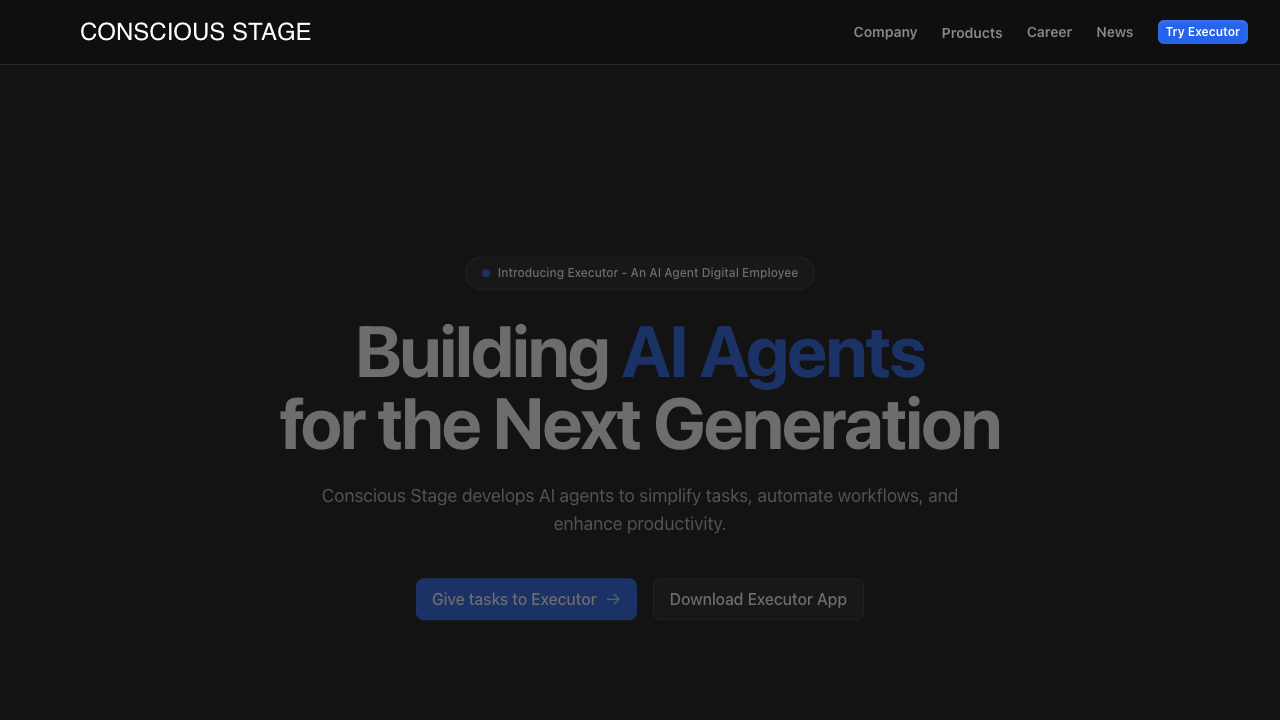 Executor - Your helpful AI agent for computer tasks