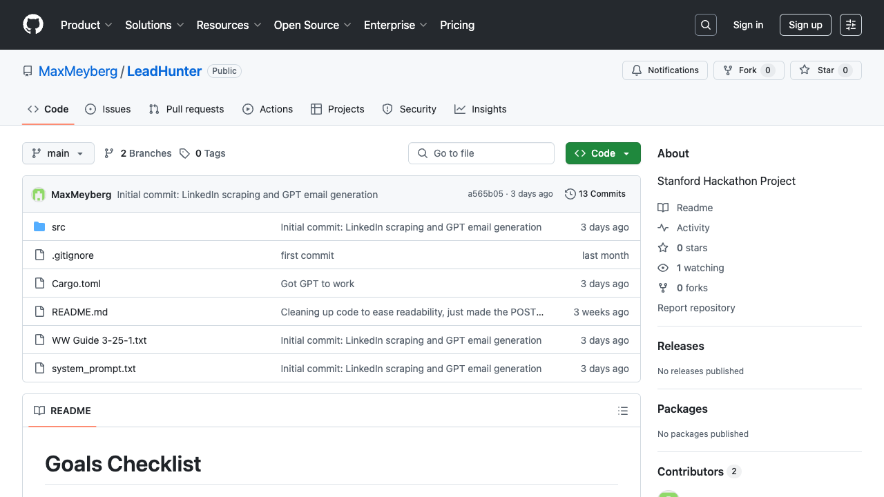 LeadHunter - Your tool for safe LinkedIn messaging