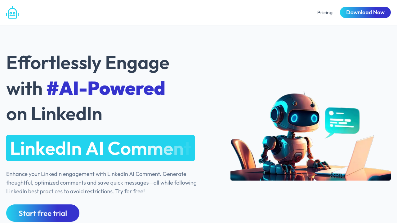 LinkedIn AI Comment - A tool to make chatting easier on LinkedIn