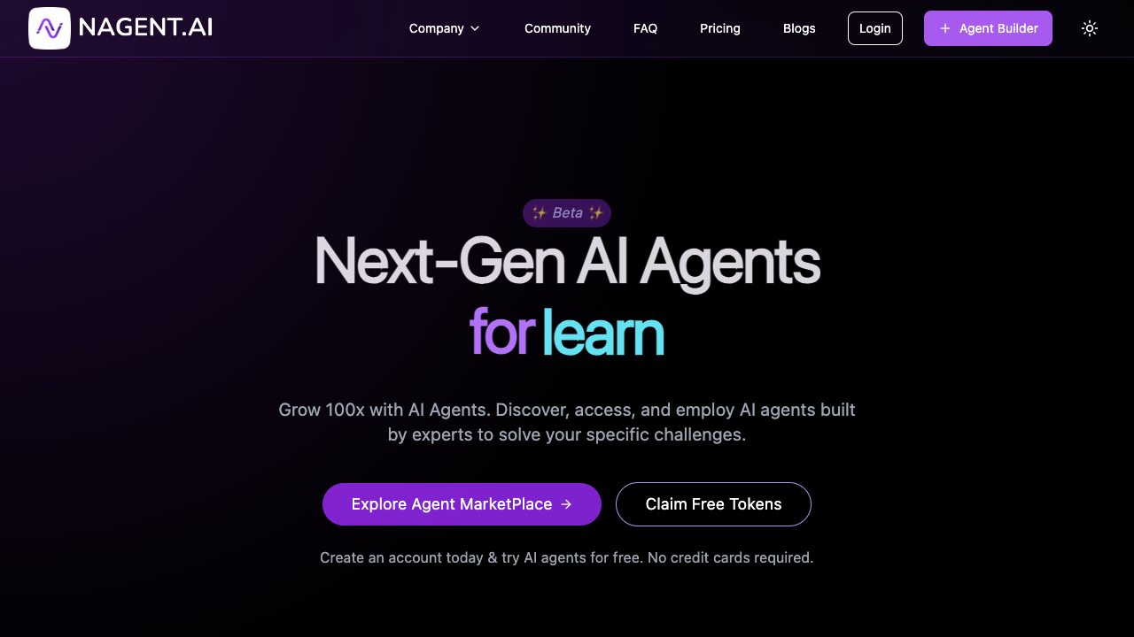 Nagent AI - Creating Smart Helpers for Everyone