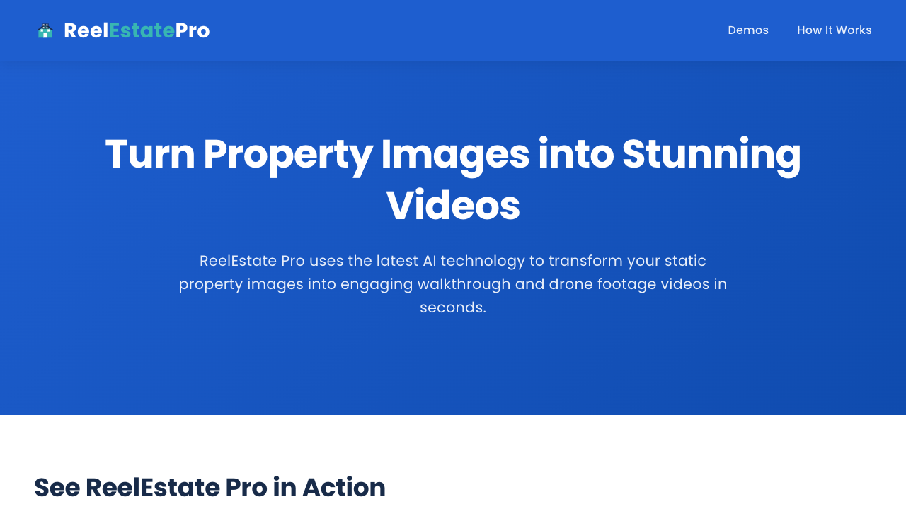ReelEstate Pro - Make fun videos of houses super fast