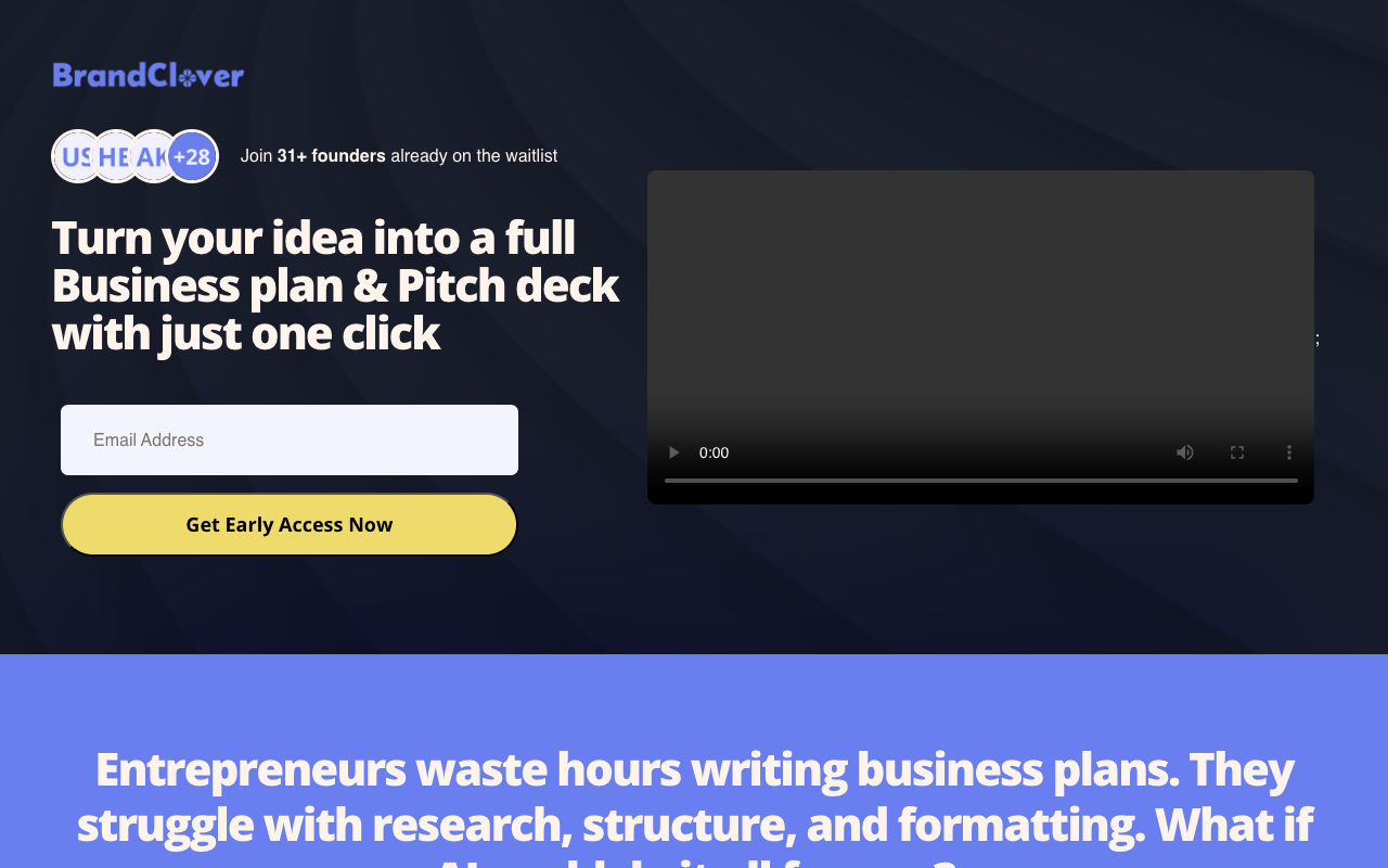 BrandClover - An AI-powered platform to create and manage your brand effortlessly
