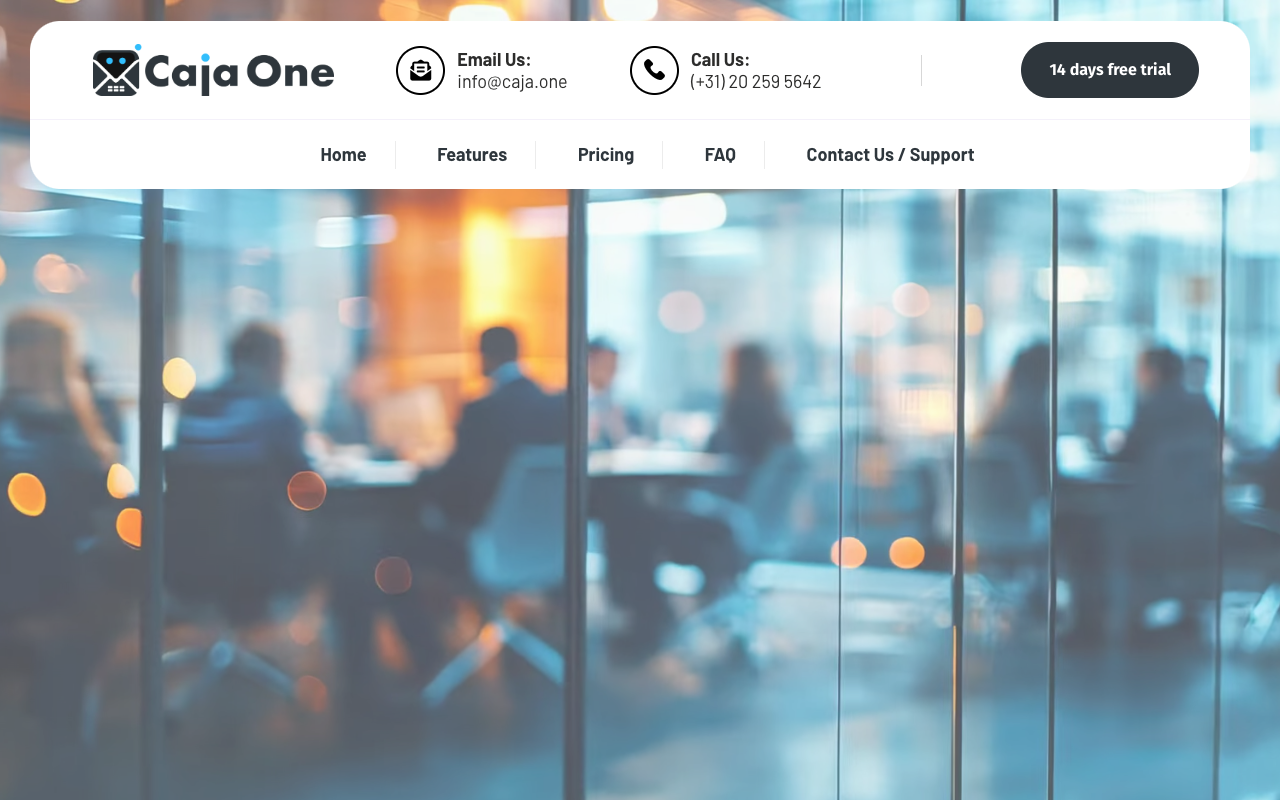 Caja One - A smart tool that helps you manage your emails easily