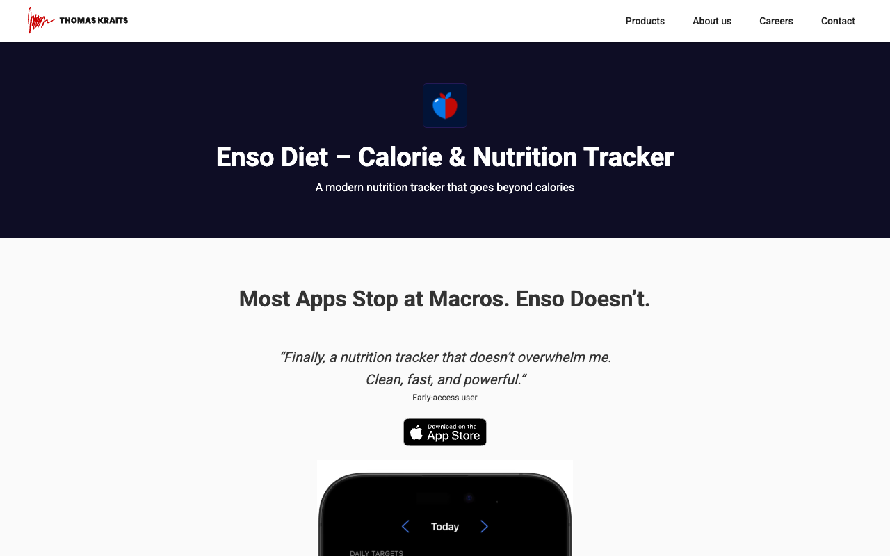 Enso Diet - A smarter nutrition tracker that helps you track calories, macros, and essential nutrients nutrition iOS health