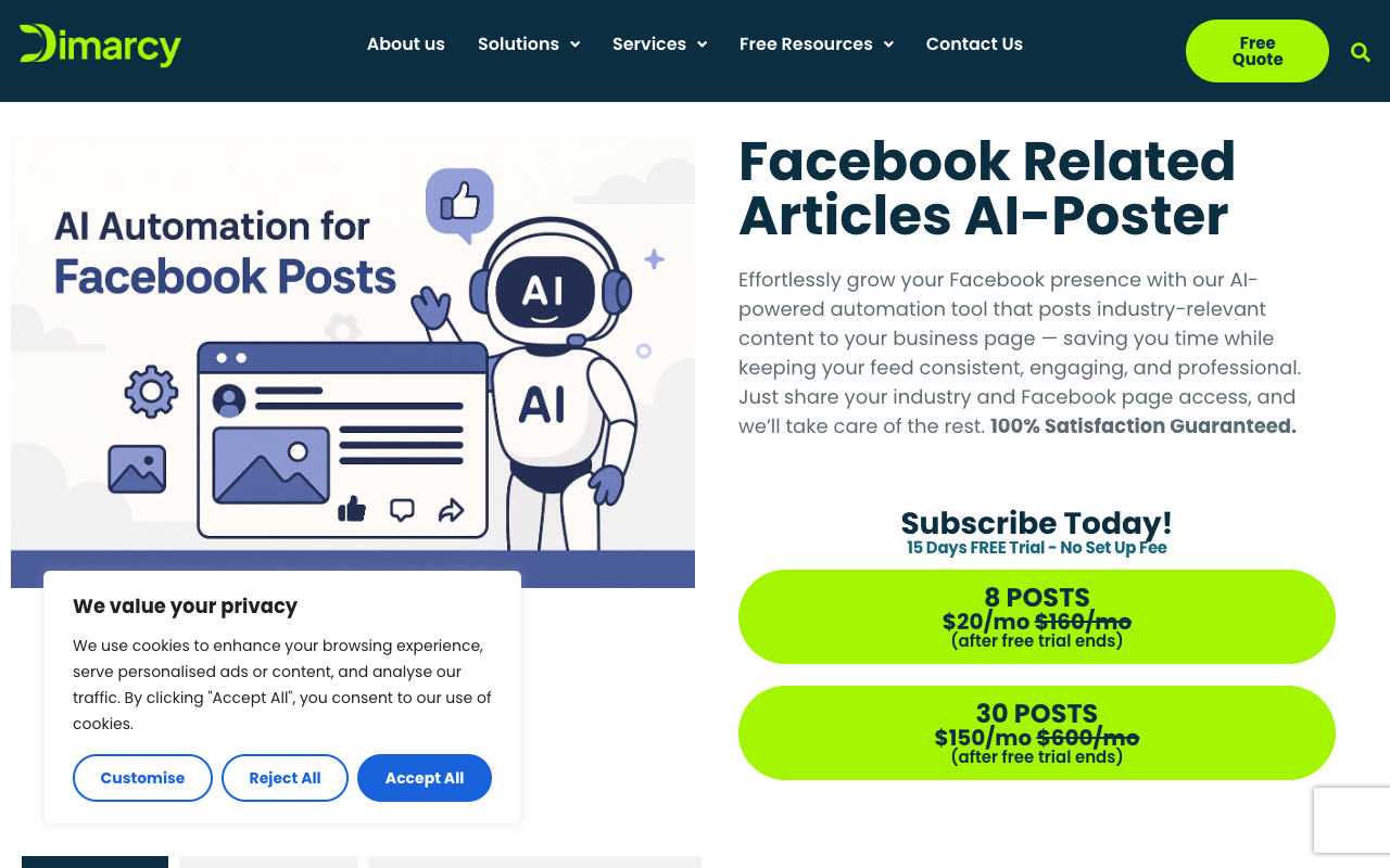 Facebook Related Articles AI-Poster - Stay Active on Facebook with AI Auto-Posts