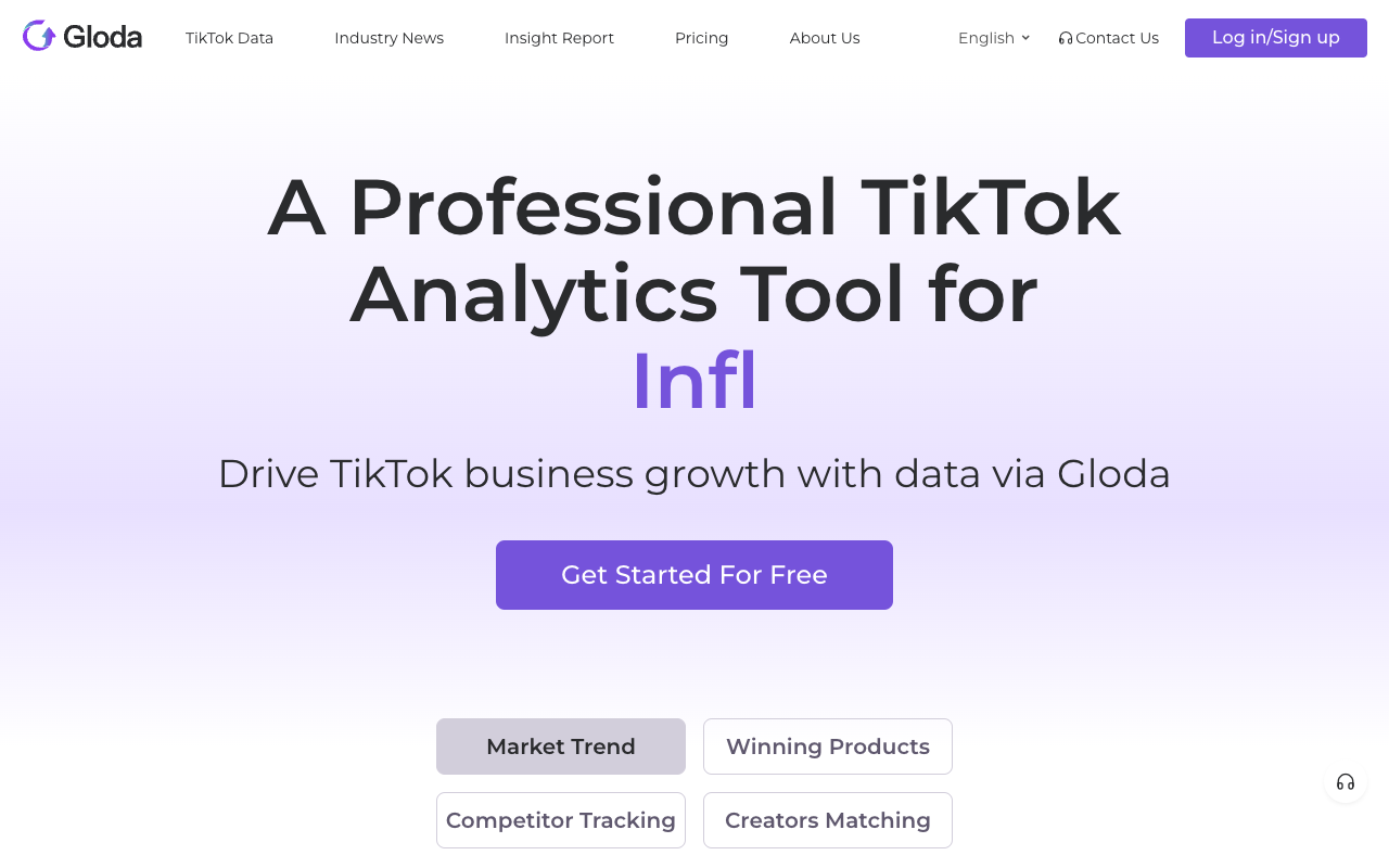 Gloda - An easy way to understand TikTok data for better selling
