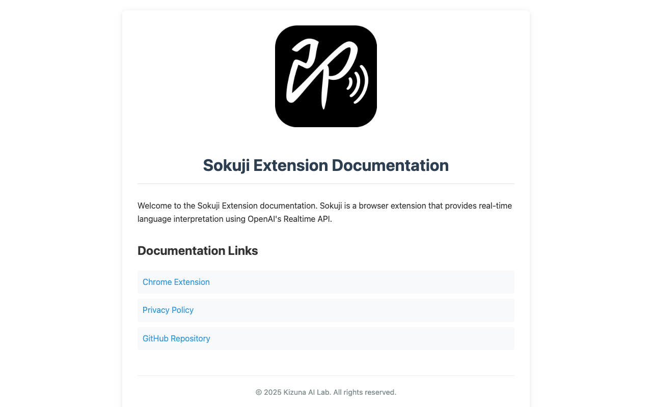 Sokuji - A live speech translation tool that uses real-time AI to break language barriers