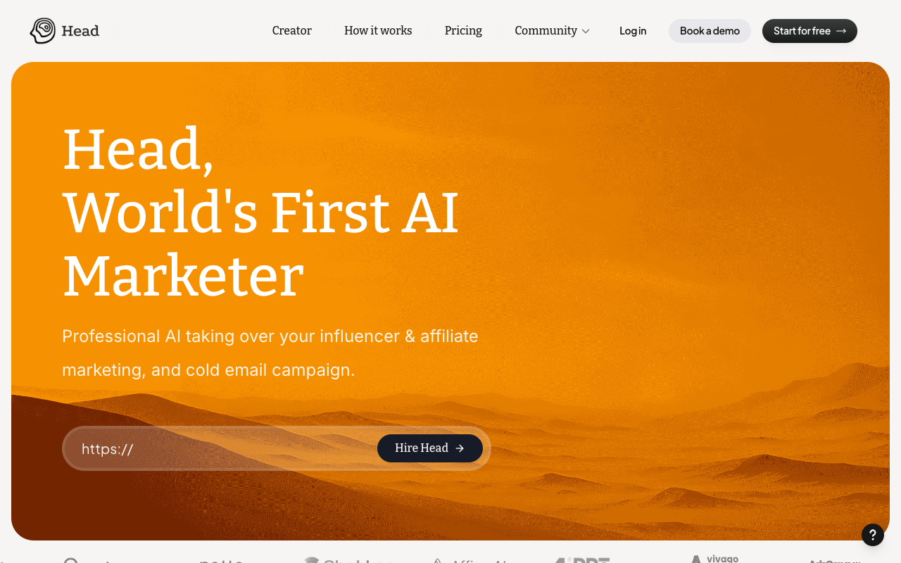 Head AI - The world's first AI marketer that transforms your brand's potential