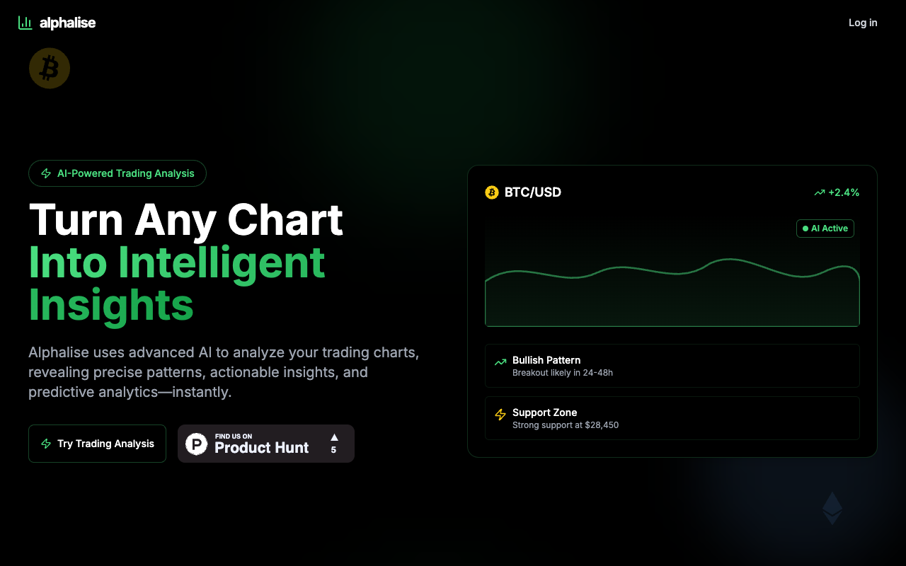 Alphalise - Trade confidently with your personal AI Agent