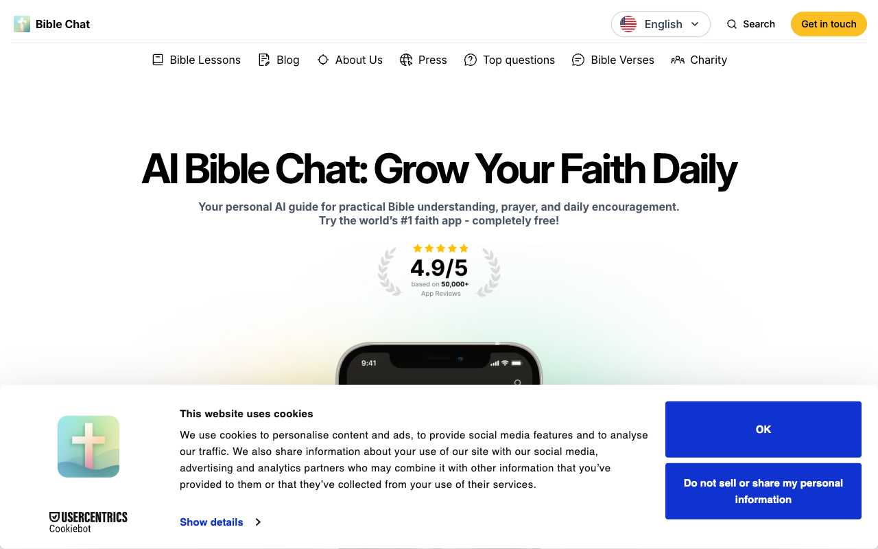 Bible Chat - The world’s #1 faith app for practical Bible understanding and daily encouragement