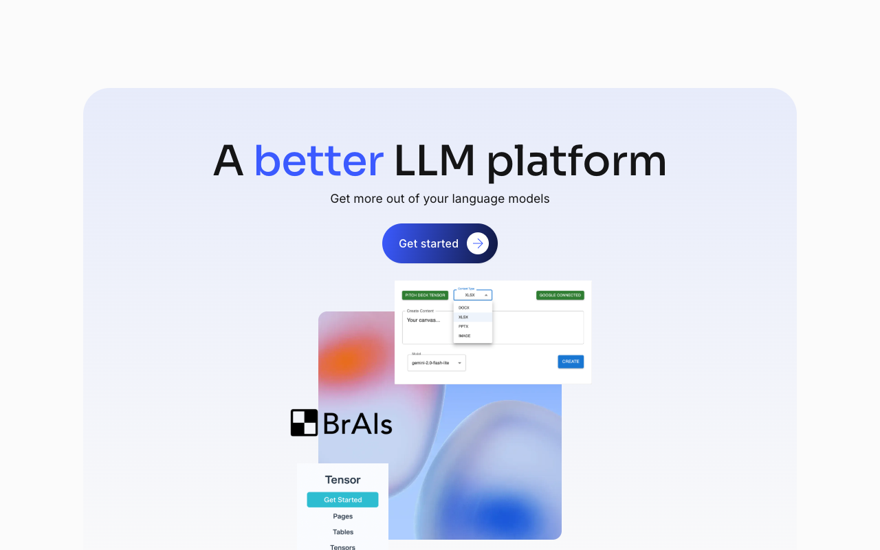 BrAIs - A Better language model platform for enhanced productivity language-model productivity integration