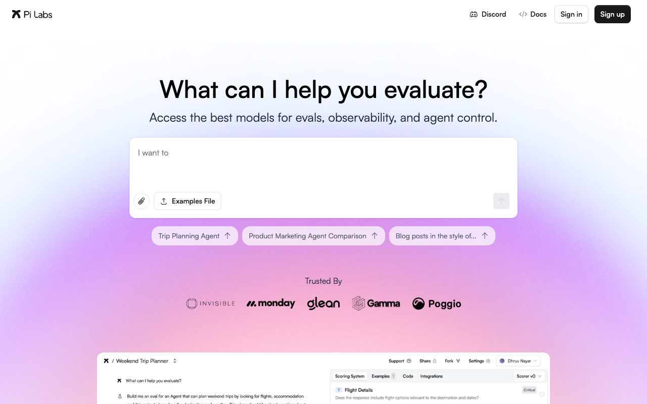 Pi Copilot - The AI tool that creates deterministic evaluations in minutes