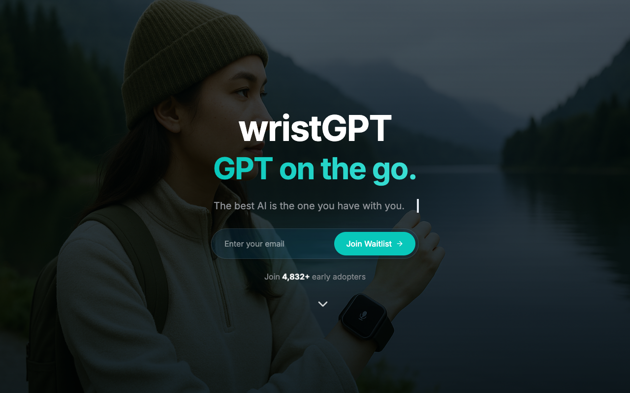 WristGPT - An AI assistant for your Apple Watch that keeps you connected and distraction-free