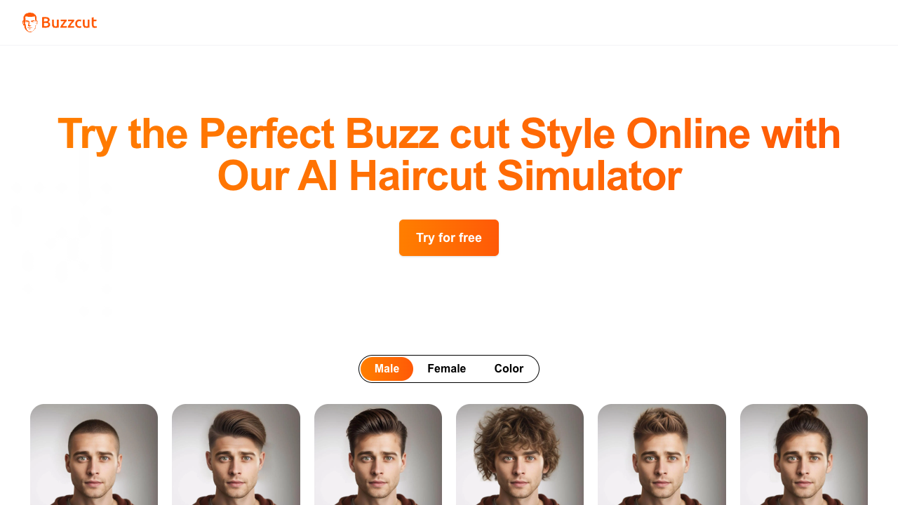 Buzz Cut - Explore the perfect buzz cut style with our AI-powered virtual generator