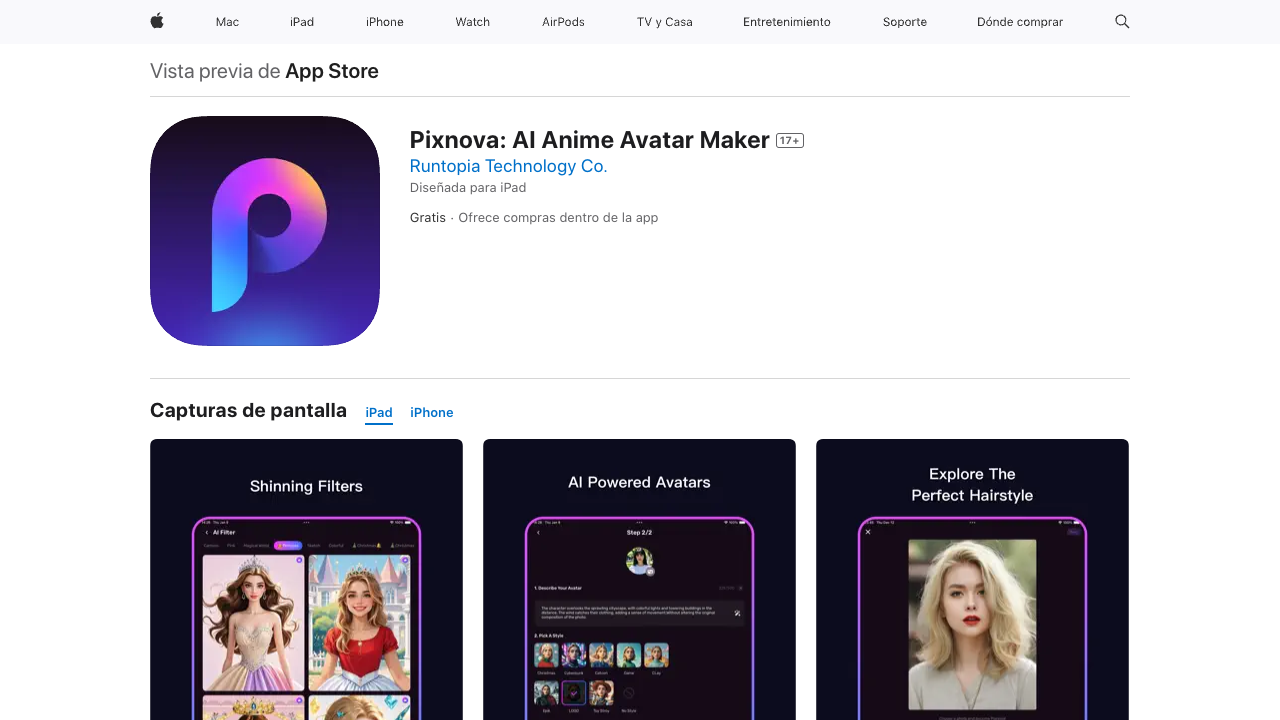 Pixnova - An AI tool that transforms your photos into anime avatars and 3D cartoons